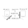 Bassadoro Ceiling Projector Mount Bracket, Stable Mounting Bracket with Easy 360 Rotation and 90 Tilt for Bedroom Living Room Office- 25 to 35cm view 4