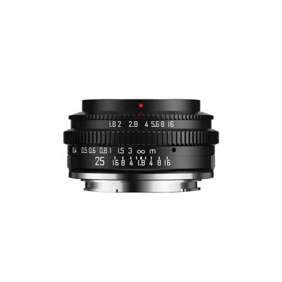 Lens, 25mm F1.8 Fixed Portrait Lens,Compatible for Sony E, Fuji X, Canon RF/EF-M, M4/3, Nikon Z, L Mount,for Camera(EF-M)