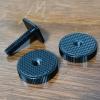 LABRIMP 3Pcs DSLR Camera Hot Shoe Mount Adapter 1/4 Inch Metal Double-Layer Screw for Strobe LED Light Stand Tripod Accessories Kit view 4