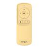 Bluetooth Remote Control Page Turner Clicker for Boox, e-Reader, TikTok Scrolling, YouTube Shorts, Reels, Camera, for iOS iPad iPhone, Android Galaxy Phone Tablet (Soft Yellow) view 1
