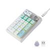 MYKYLIN Mechanical Numpad Gasket Mounted with Creamy Sound, Bluetooth/2.4G/USB-C, Programmable Macro Numeric Keypad Rechargeable Number Pad Hot Swappable RGB Backlit Metal Knob for Win/Mac, Mint view 1