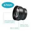Lens, 67mm 2.2X Affiliated Telephoto High Definition Lens,Compatible for Nikon Canon Sony DSLR Cameras,for Camera view 4