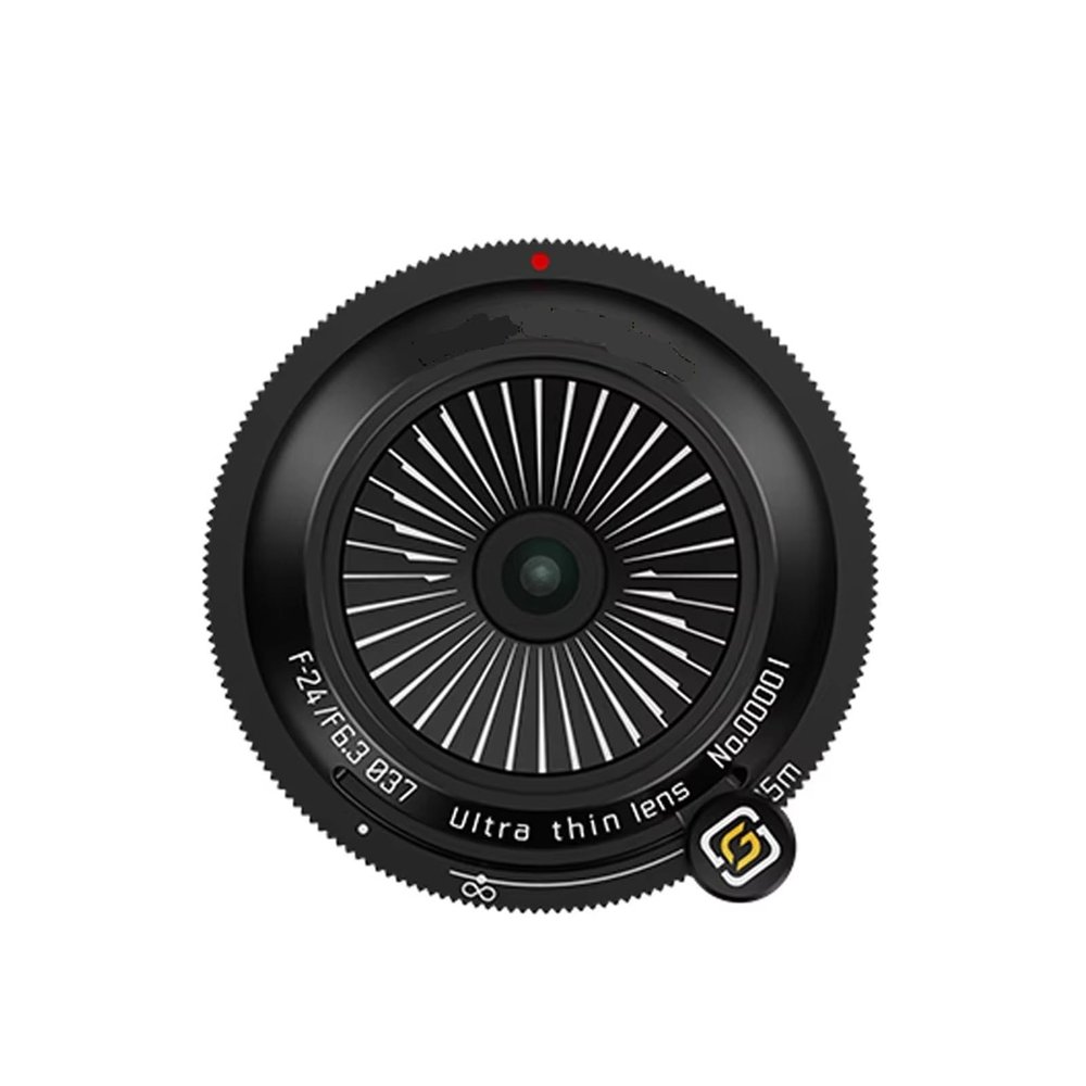 Lens, 24mm F6.3 AF Full Frame Ultra-Thin Lens,Compatible for Sony E Nikon Z L-Mount Canon RF Fuji XF Camera,for Camera(Black,L-Mount)