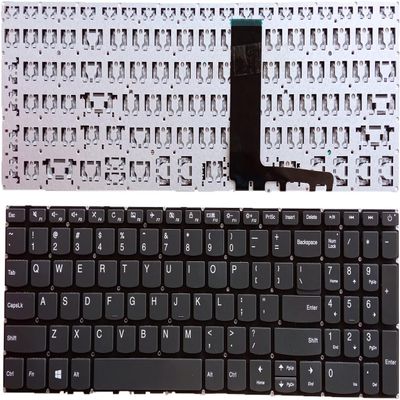 100% New Replacement Laptop Keyboard for Lenovo IdeaPad 320-15IKB 320-15ISK 320-17IKB 320-17ISK 320-15AST 320-15IKB Without Frame, Without trackpoint, Without Backlight Gray