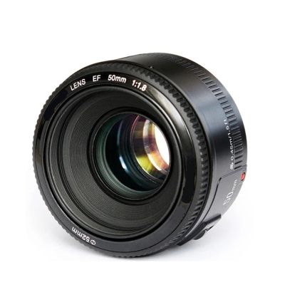 Lens, 50mm F1.8 AF MF Multi-Coated Large Aperture Fixed Focus Lens,Compatible for Canon Nikon DSLR FX DX Frame Camera,for Camera