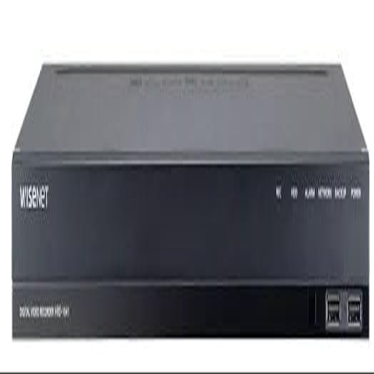Hanwha Vision HRD-1641-10TB 16 Channel 4MP HD 64Mbps NTSC/PAL H.264 DVR Up to 2 SATA HDDs (0~6TB HDD) (10TB HDD Included)