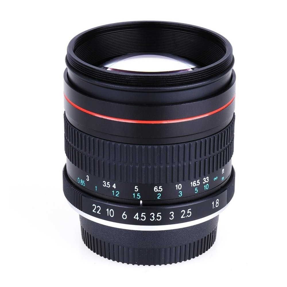 Lens, 85mm F/1.8 Portrait Lens Prime Camera,Compatible for Nikon D90 D800 D7100 D5100 D3100 D3300 D3400 D3200 D7500 D5200,for Camera
