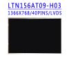 15.6-inch 1366x768 40-pin Laptop LCD Screen, LTN156AT09 LTN156AT03 LTN156AT05 N156B6-L03 N156B6-L06 N156B6-L0A N156BGE-L21 N156BGE-L11 Screen Replacement Parts(LTN156AT09) view 2