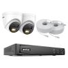ANNKE 12MP 8CH PoE NVR (Not Included HDD), with 2pcs 3K PoE Security Camera, AI Human & Vehicle Detection, H.265+,24/7 Recording, Spotlight Colot Night Vision for Surveillance,Buid-in mic,IP67 view 1