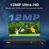 ANNKE 12MP 8CH PoE NVR (Not Included HDD), with 2pcs 3K PoE Security Camera, AI Human & Vehicle Detection, H.265+,24/7 Recording, Spotlight Colot Night Vision for Surveillance,Buid-in mic,IP67 view 2