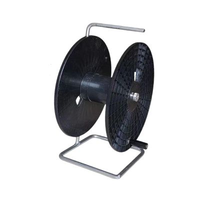 Hand Crank Cable Reel Cord Organizer Holder, Wire Cable Cord Storage Spool for Workshop, Garage, and Home Improvement- L