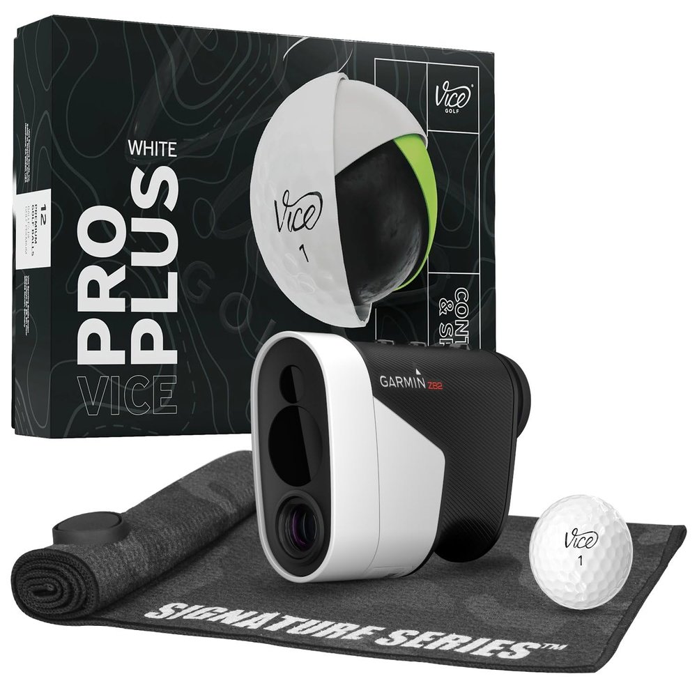 Garmin Z82 with Vice Pro+ White Signature Towel