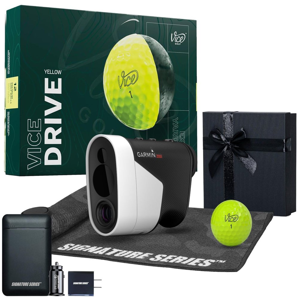 Garmin Z82 with Vice Drive Yellow Signature Gift