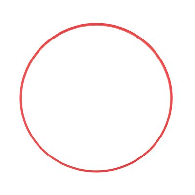 SG Store Camera Front Lens Red Circle Ring 83mm Compatible with Canon 24-105 24 70 Gen 2