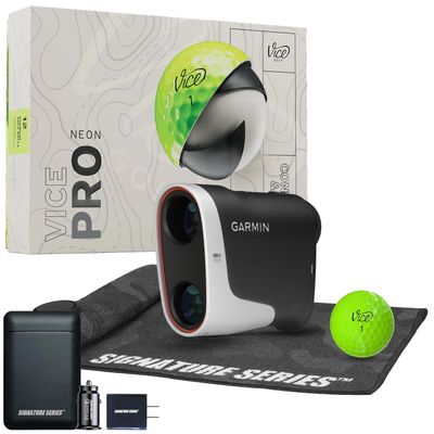 Garmin Z30 with Vice Pro Neon Lime Sign. Power