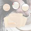 25 Pieces Chamois Cloth for Pottery, Suede Smoothing Pot Cleaning Cloth, Pottery Tool for Window Cameras Phones Doors- Beige view 2