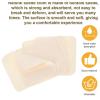 25 Pieces Chamois Cloth for Pottery, Suede Smoothing Pot Cleaning Cloth, Pottery Tool for Window Cameras Phones Doors- Beige view 3
