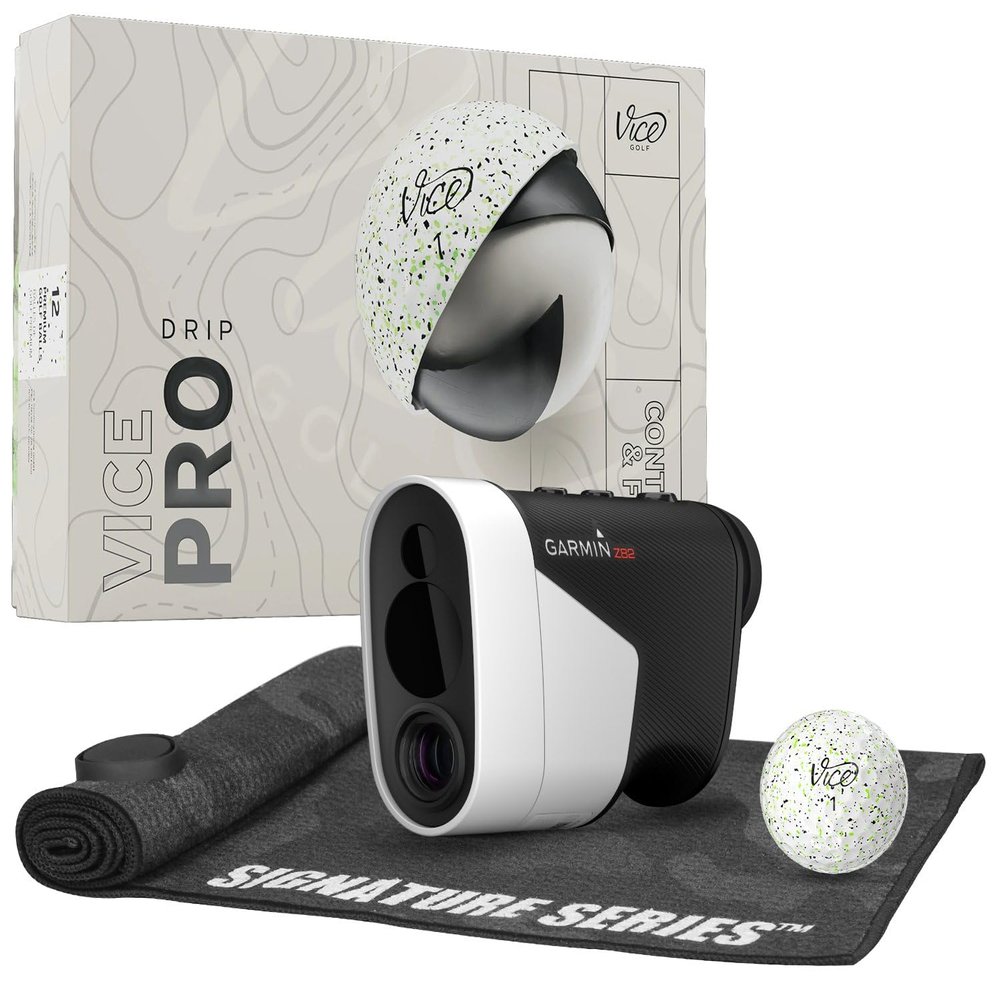 Garmin Z82 with Vice Pro Drip L/B Signature Towel
