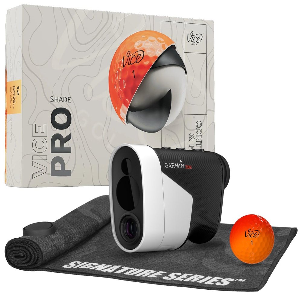 Garmin Z82 with Vice Pro S/O Red Signature Towel