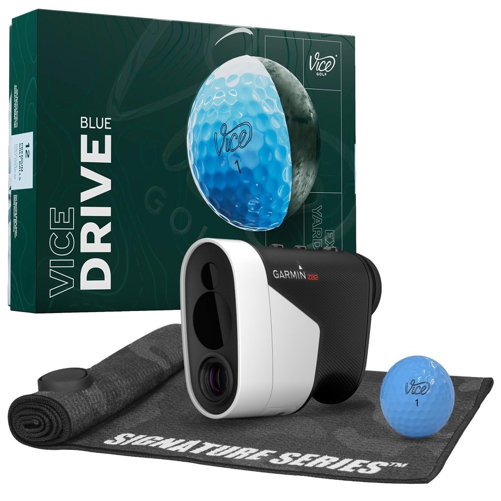 Garmin Z82 with Vice Drive Blue Signature Towel