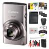 Canon IXY 650 HS M Compact Digital Camera Silver | 12x Optical Zoom Travel-Friendly Point & Shoot | Bundle with 64GB Card, Camera Bag, Tripod, Cleaning Kit + More view 1
