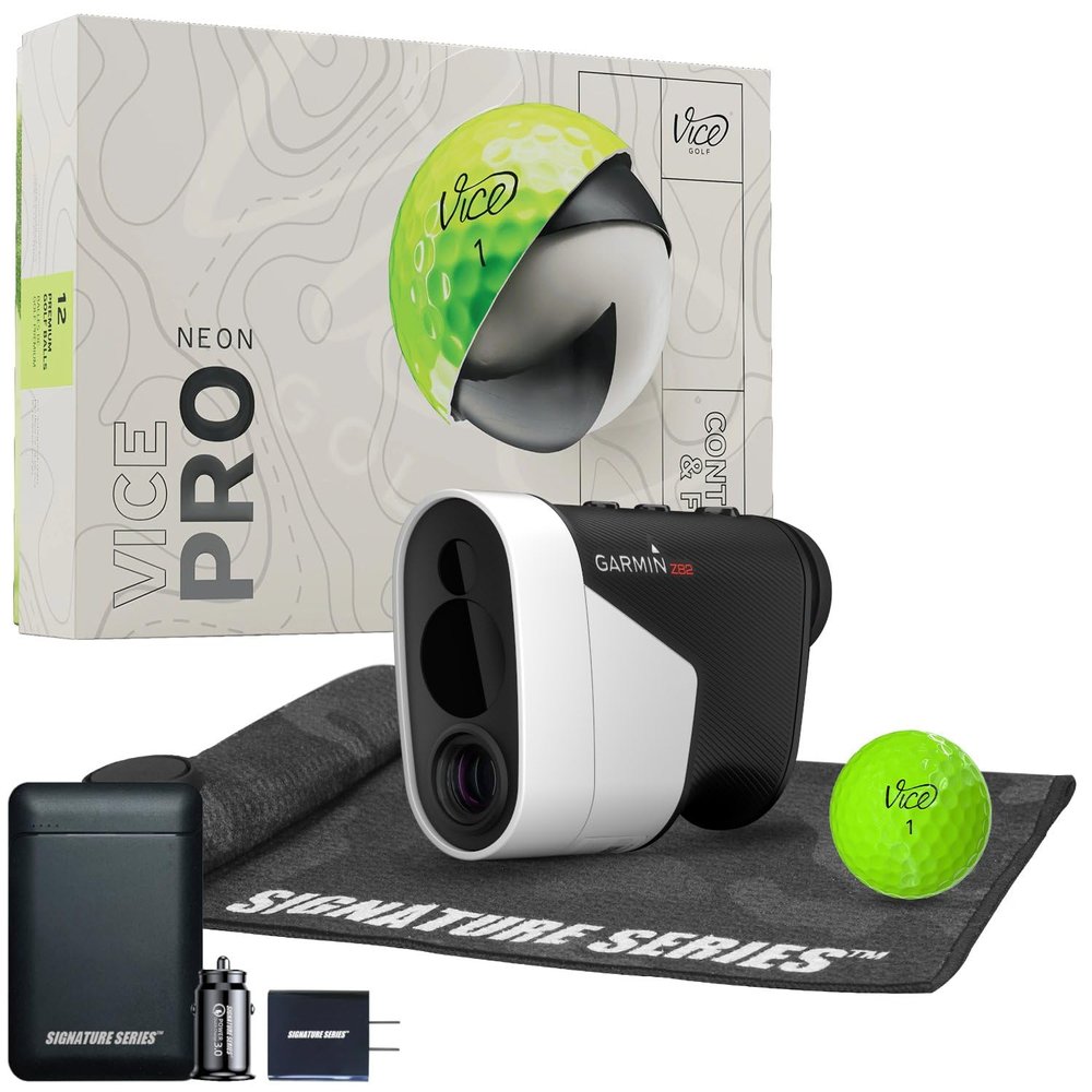 Garmin Z82 with Vice Pro Neon Lime Sign. Power