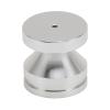 4 Set Speaker Isolation Feet, Aluminum Alloy Speaker Vibration Absorber Spike, Shockproof Stand Feet with Anti - Slip Mat for CD DVD Player Amplifier, High Density Damping Isolatio (Silver) view 3