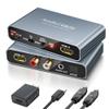 8K eARC HDMI Audio Extractor Converter, 4K@120Hz ARC HDMI Adapter to Optical/SPDIF RCA 3.5mm AUX Audio Adapter Converter Splitter Support LPCM 5.1/DTS/DSD for Laptop/TV Box/DVD/PS5/Soundbar/Speaker view 1