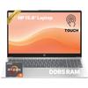 HP 15.6" FHD Touchscreen Business Laptop 2026 Edition AMD Ryzen 5 7520U 8GB LPDDR5 256GB PCIe SSD Copilot AI Wi-Fi 6 Numeric Keypad Windows 11 w/o Mouse view 1