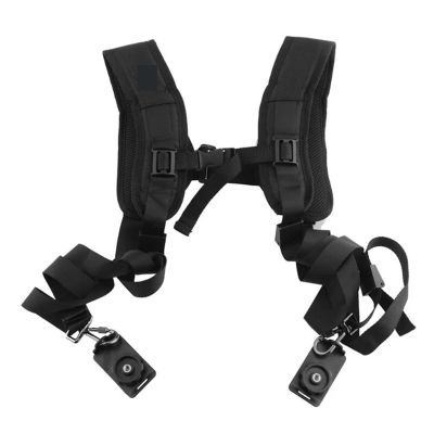 Compatible for Double Shoulder Camera Strap Belt Quick Release Camcorder Straps(Style B)