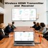 Coolpie Wireless HDMI Transmitter and Receiver, Long Range 150M/450Ft, 1080P HD Streaming Stable Transmission, Plug & Play HDMI Extender for TV, Projector, Laptop, Gaming Console, view 2