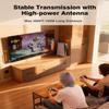 Coolpie Wireless HDMI Transmitter and Receiver, Long Range 150M/450Ft, 1080P HD Streaming Stable Transmission, Plug & Play HDMI Extender for TV, Projector, Laptop, Gaming Console, view 3