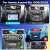 Android 15/4+64G Car Radio for Car Radio forfor Honda Accord 6th 1998-2003 with Wireless CarPlay/Android Auto,9 inch IPS Touch Screen car Stereo with WiFi BT GPS AHD Backup Camera view 2