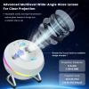 Galaxy Star Projector, 13 in 1 Planetarium Projector Space Ceiling Nebula Starry Sky Night Light with Light Strip, Dynamic Meteor Effect. Home Theater Living Room Decor for Kid Adult Gift view 4
