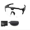 AHIJLNPRT 4K HD Baseball Glasses with Camera, Smart Glasses with Cameras, Male and Female Extreme Sports Intelligent Video Recording Glasses(Camera with 16GB,Clear Lenses) view 1