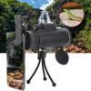 Telescopes, Telescope for Adults, 40 X 60 Mobile Phone Telescope with Tripod Monocular Scope The Use of Pure Optical Glass is Very Good for Remote Recording for Adult Bird Watching Outdoor Travel Bin view 2
