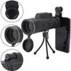 Telescopes, Telescope for Adults, 40 X 60 Mobile Phone Telescope with Tripod Monocular Scope The Use of Pure Optical Glass is Very Good for Remote Recording for Adult Bird Watching Outdoor Travel Bin view 4
