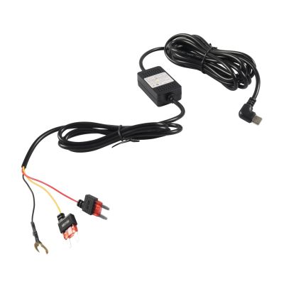DashCam Hardwire Kit Type C Hard Wire Fuses for 12V-24V to 5V Car DVR Camera Power Cord 4 Fuses Hardwire