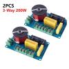 200W 3 Way Speaker Frequency Dividers Treble/Alto/Bass Crossover Filter Circuit Board Home Theate DIY Speakers Filter(1 PCS,A for 3.5inch Above) view 2