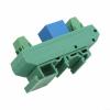 DIN Rail Mount 1 Channel for Relay Board Module, 5V/12V/24V DC Electromagnetic for Relay with 10A Switching Current for Industrial Control and Electrical Engineering(DC12V) view 3