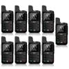 Global Lifetime Free Rapid Walkie Talkies Unlimited Range Nationwide PTT 4G LTE PoC Long Range Two Way Radios Long Distance 5000 Miles Professional for Family,Outdoor,Logistics (9 Pack with SIM) view 1