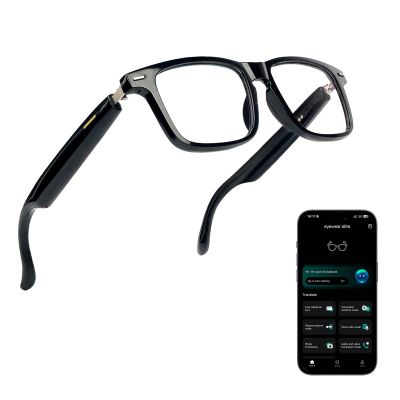 OICIIDO AI Smart Glasses for Men & Women  Bluetooth Glasses w/ 164 Languages Translation, Photochromic Lenses, Music & Hands-Free Calls, UV & Blue Light Protection for Sports Travel Driving Business