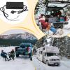 AC to DC Converter, 180W Adapter, Car Heater 12V Adapter, PowerSupply AdapterTransformer, 110V/220V to 12V Converter for Car Refrigerator, Tire Inflator, Vacuum Cleaner, Iceless Cooler view 4