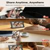 10.1 Inch WiFi Digital Picture Frame with Touch Screen, Photo & Video Display, Easy App Upload, Gift for Family & Friends view 4