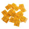 100 Pcs Acrylic Reflective Targets for Total Station and Surveying Instruments, 30mm 40mm 50mm 60mm, for Construction, Bridge and Tunnel Monitoring(30x30mm) view 2