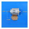 2pcs Round RE-140 Electronic Starter 6V-12V 16500RPM High Speed Toy Ship Model Small Electronic Starter Motor Drivers view 2