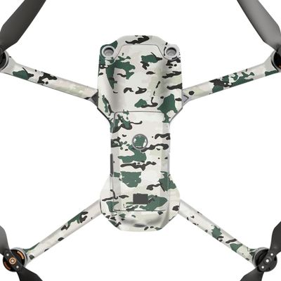 AIR2S Anti-Scratch Camera Vinyl Wrap Film Decal Skin for DJI Air 2S Body Accessories Protective Sticker Protector Coat (Jungle Camouflage, for DJI Air 2S)
