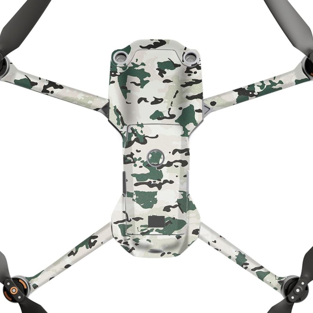 AIR2S Anti-Scratch Camera Vinyl Wrap Film Decal Skin for DJI Air 2S Body Accessories Protective Sticker Protector Coat (Jungle Camouflage, for DJI Air 2S)