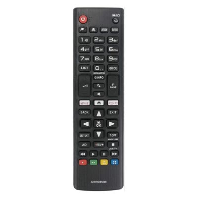 ABS Remote Control AKB75095308 Compatible for LGSmart TV 433MHZ