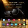 AMOVAN AI Smart Glasses with Camera & Audio, 8MP Resolution 1080P HD Video Recording, Supports Photo/Video/Audio, AI Assistant/AI Translation with ChatGPT for Men & Women(Grey Lens/Photochromic) view 2